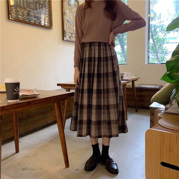 Plaid Skirt